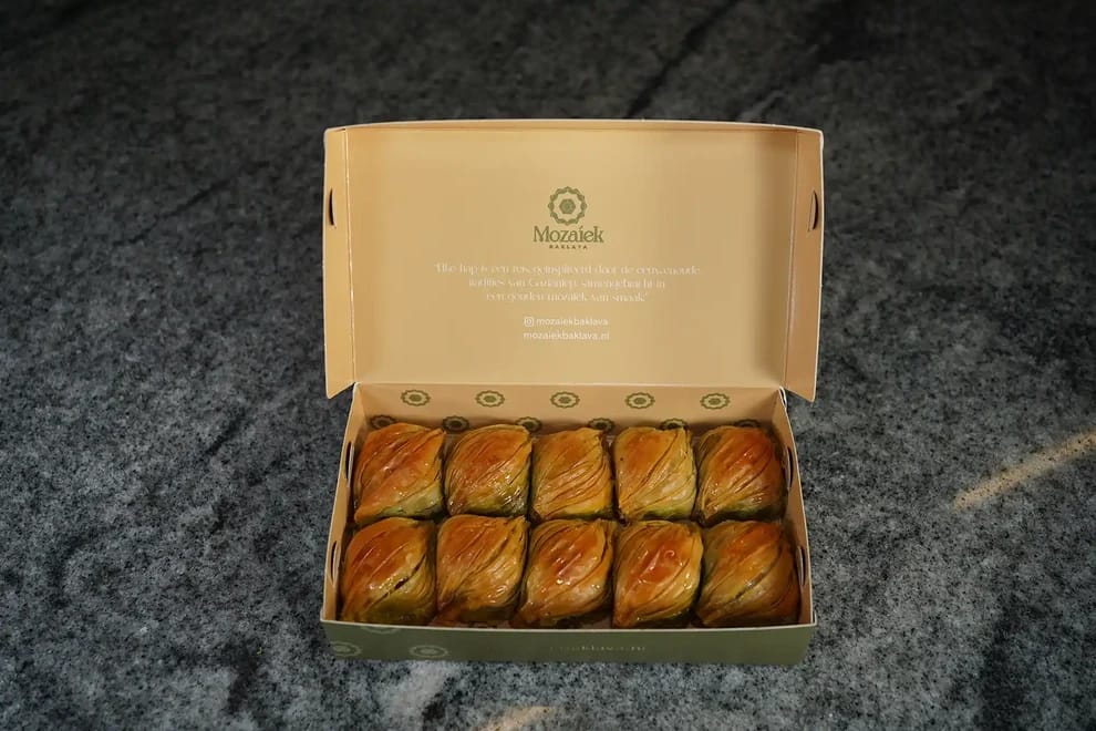 Customer photo review of Midye baklava