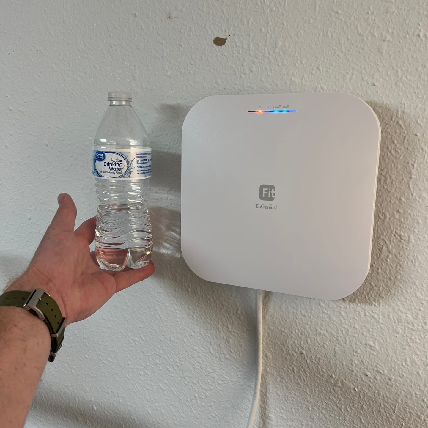 Customer photo review of EWS276-FIT: EnGenius Fit 4×4 Indoor Wireless Wi-Fi 6 Access Point