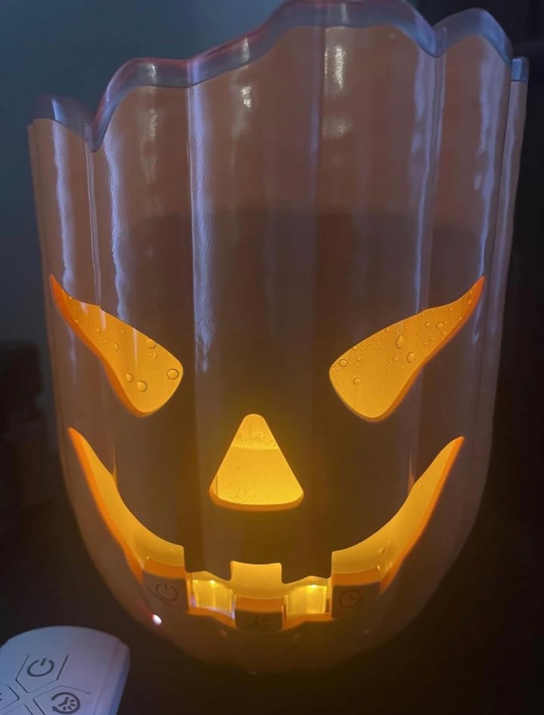 Customer photo review of Humidificador Calabaza