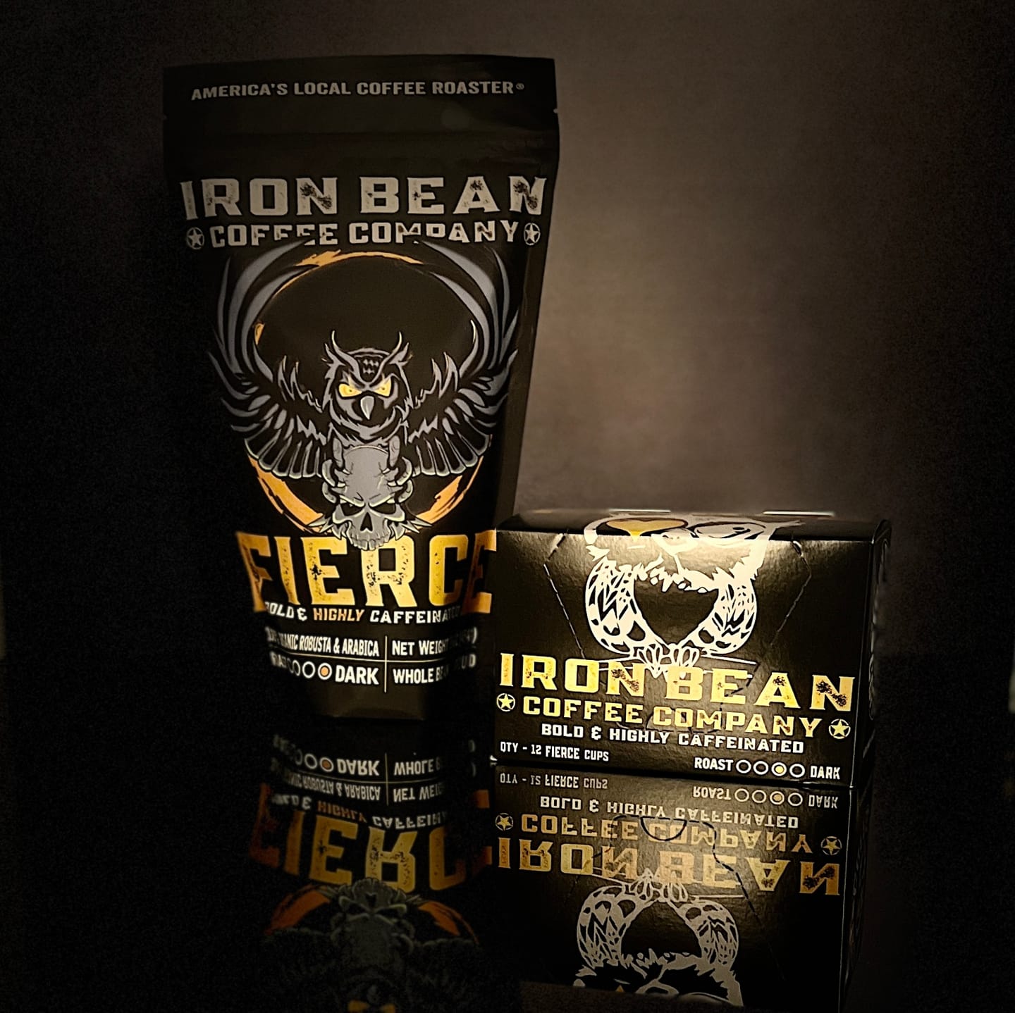Customer photo review of Fierce™ - Highly Caffeinated Dark Roast
