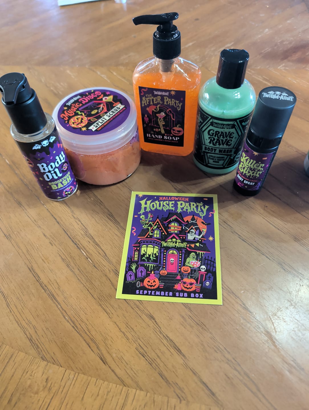 Customer photo review of Monthly Subscription Box