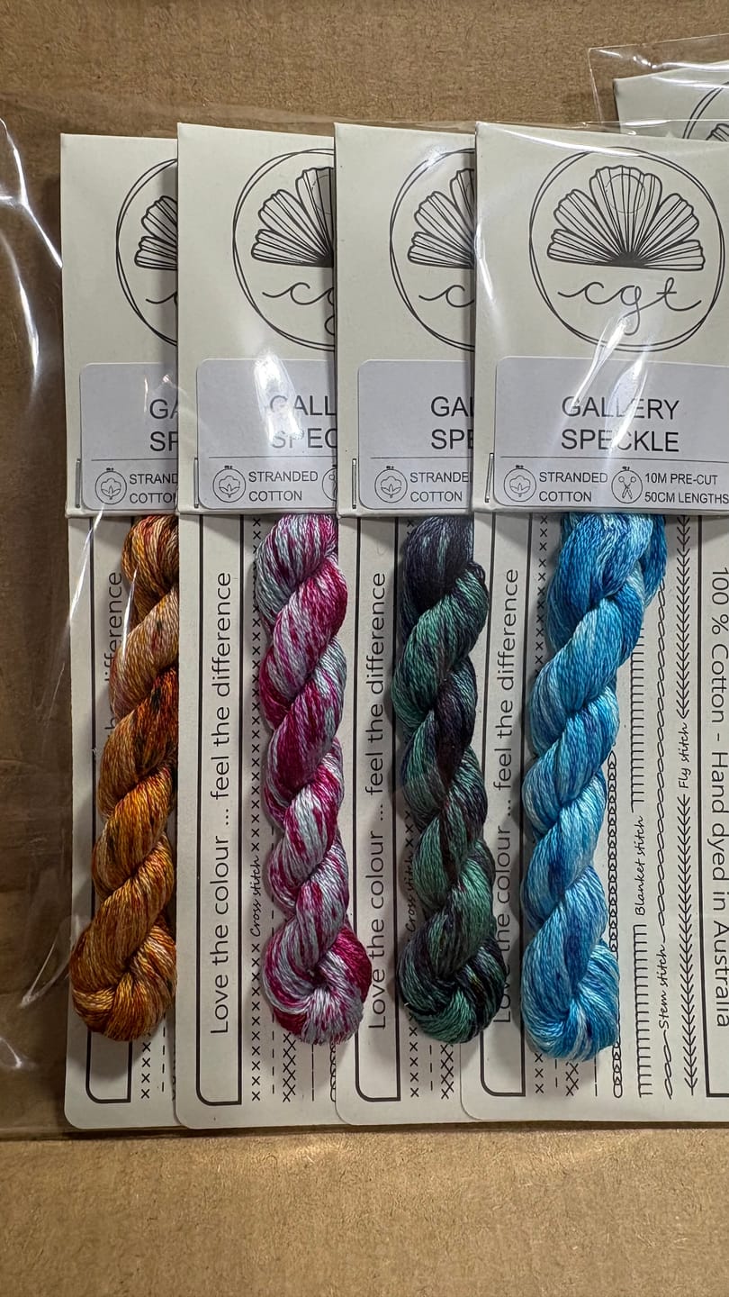 Customer photo review of SPECKLE THREAD MYSTERY PACK