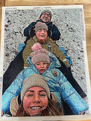 Customer photo review of Diamond Painting Applicator Wax