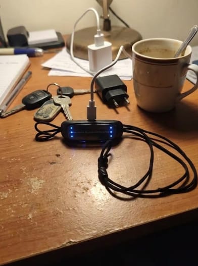 Customer photo review of Smart Anti-Snoring Device
