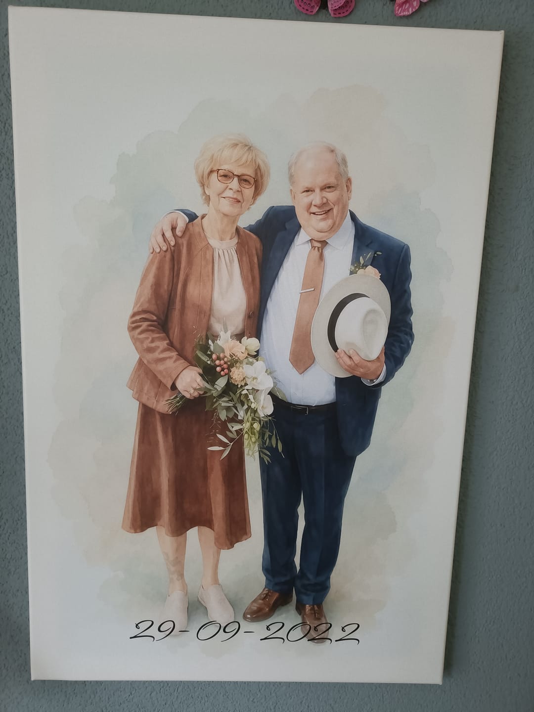 Customer photo review of Euer Foto als Kunstwerk – mit Live-Vorschau, als Poster oder Leinwand