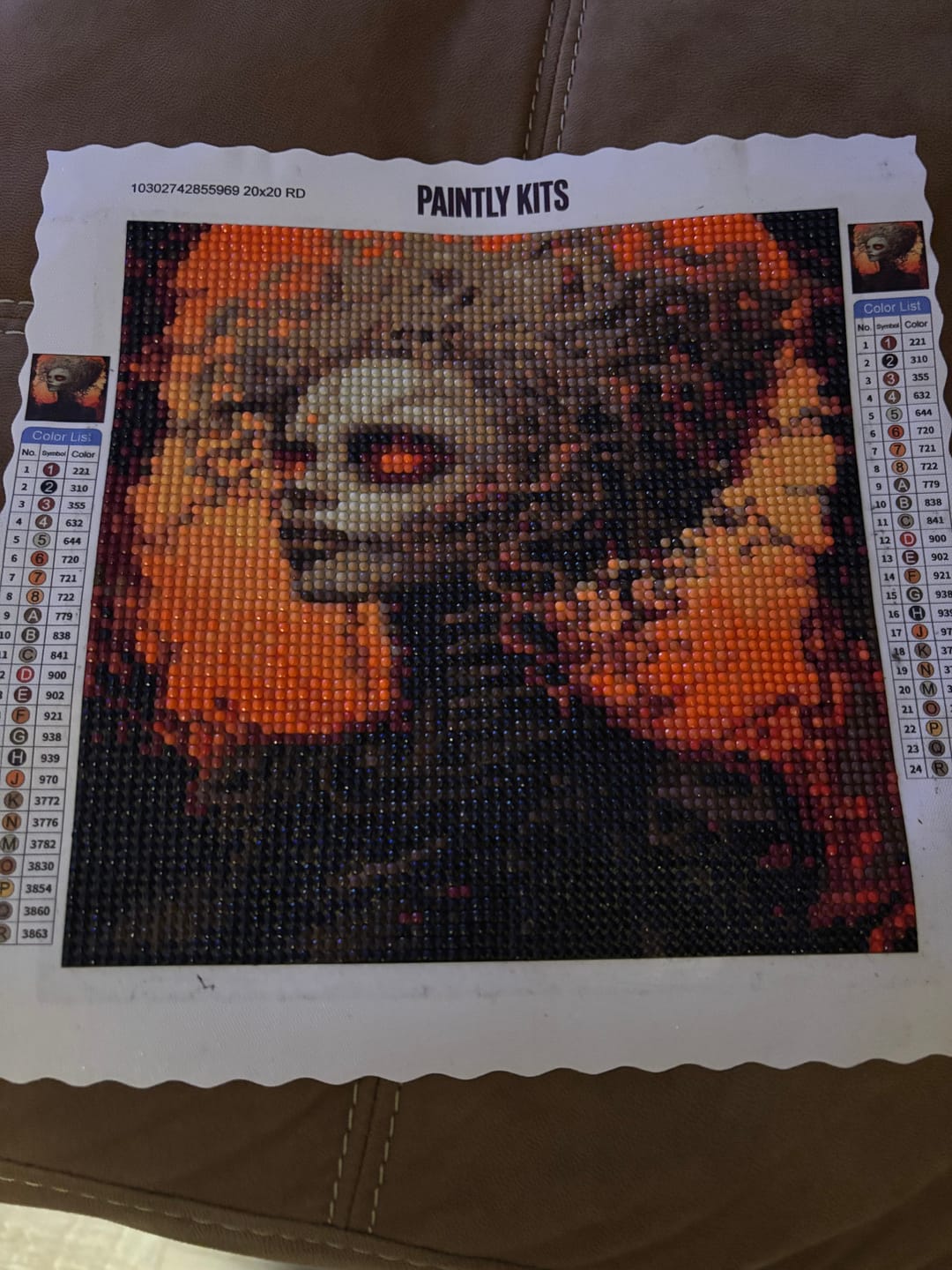Customer photo review of Undying Love (Diamond Painting)