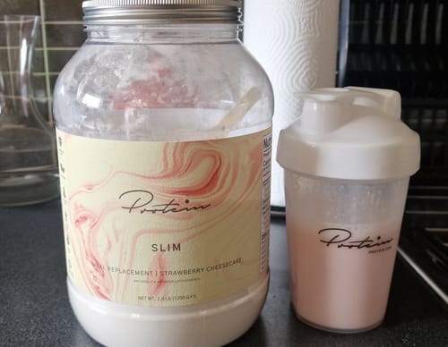 Customer photo review of Slim Meal Replacement | 34 Meals