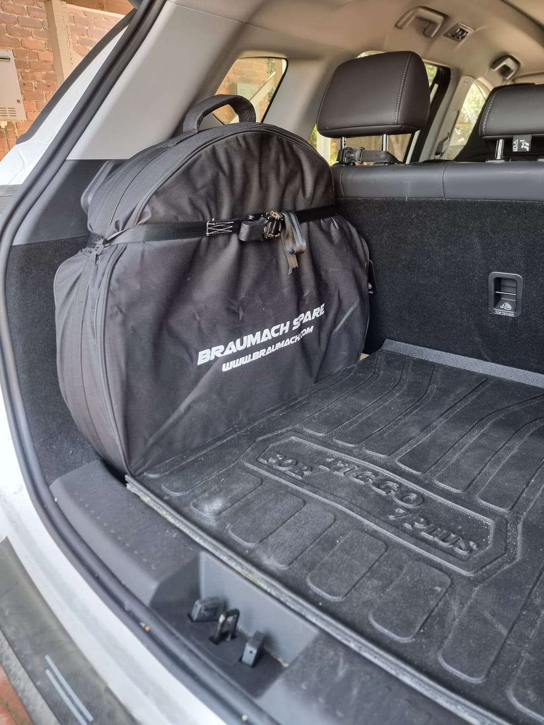 Customer photo review of CHERY TIGGO 7 Space Saver Spare Wheel - HUB CENTRIC - Braumach Spare Wheel Kit All Models - 2024-2026