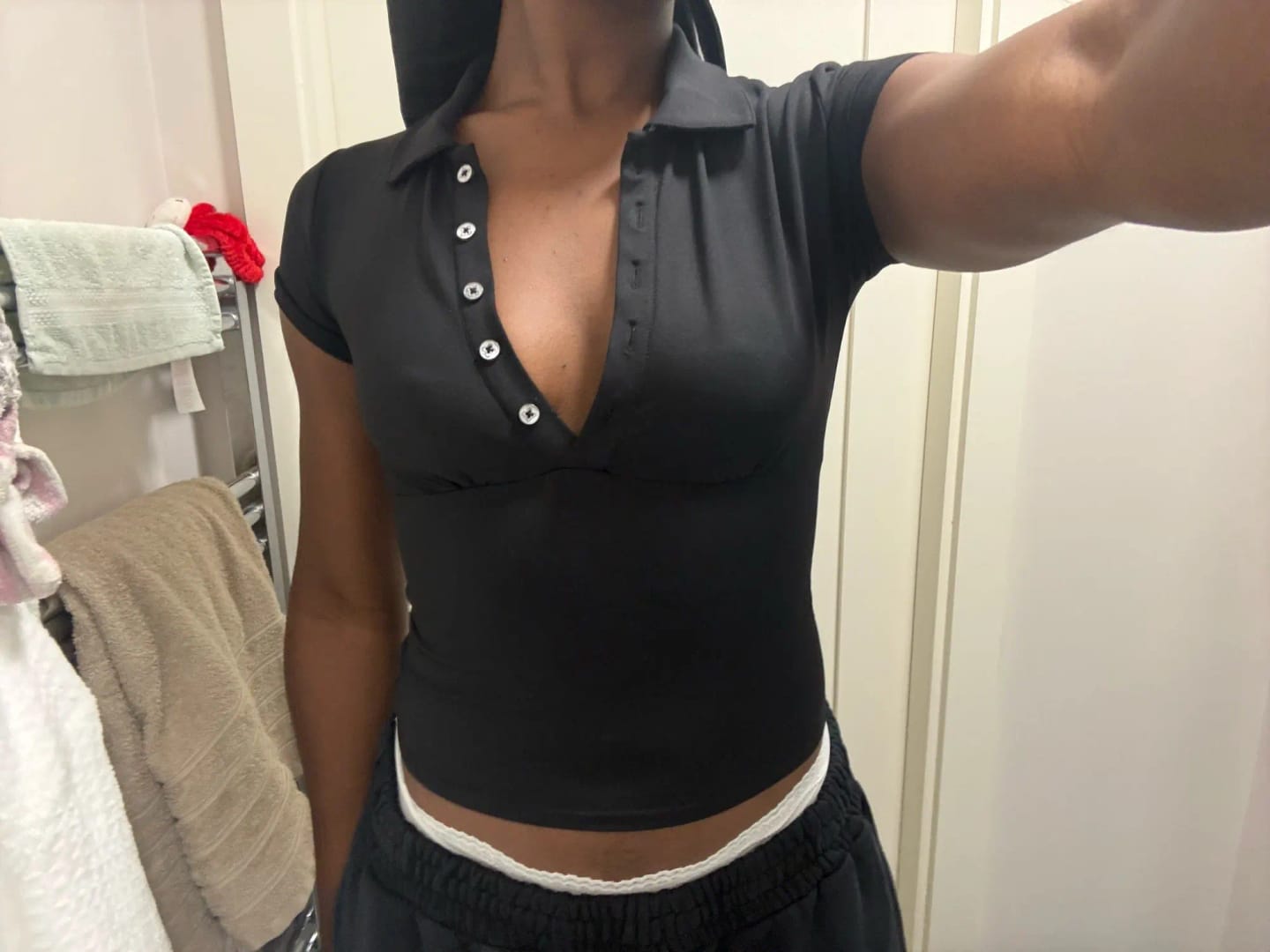 Customer photo review of Tank Polo Collar Short-Sleeve T-Shirt Slim Fit Short Sleeve