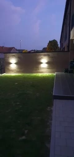 Customer photo review of Black Wall Sconce for Living Room, Up-Down Light, 11.5–30 cm