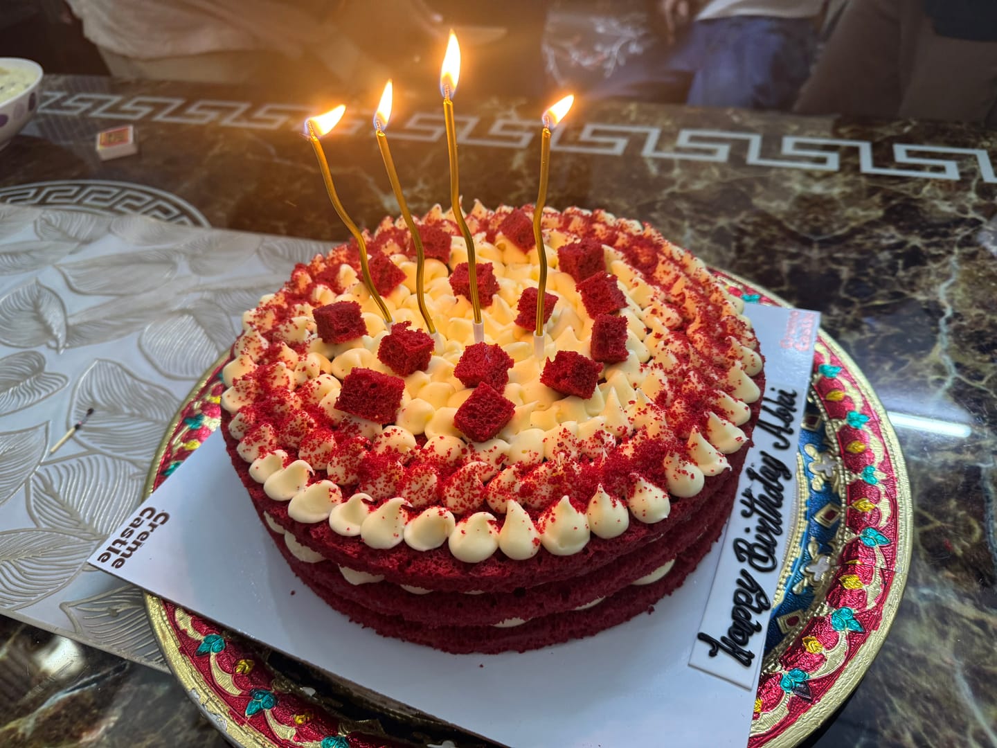 Customer photo review of Red Velvet