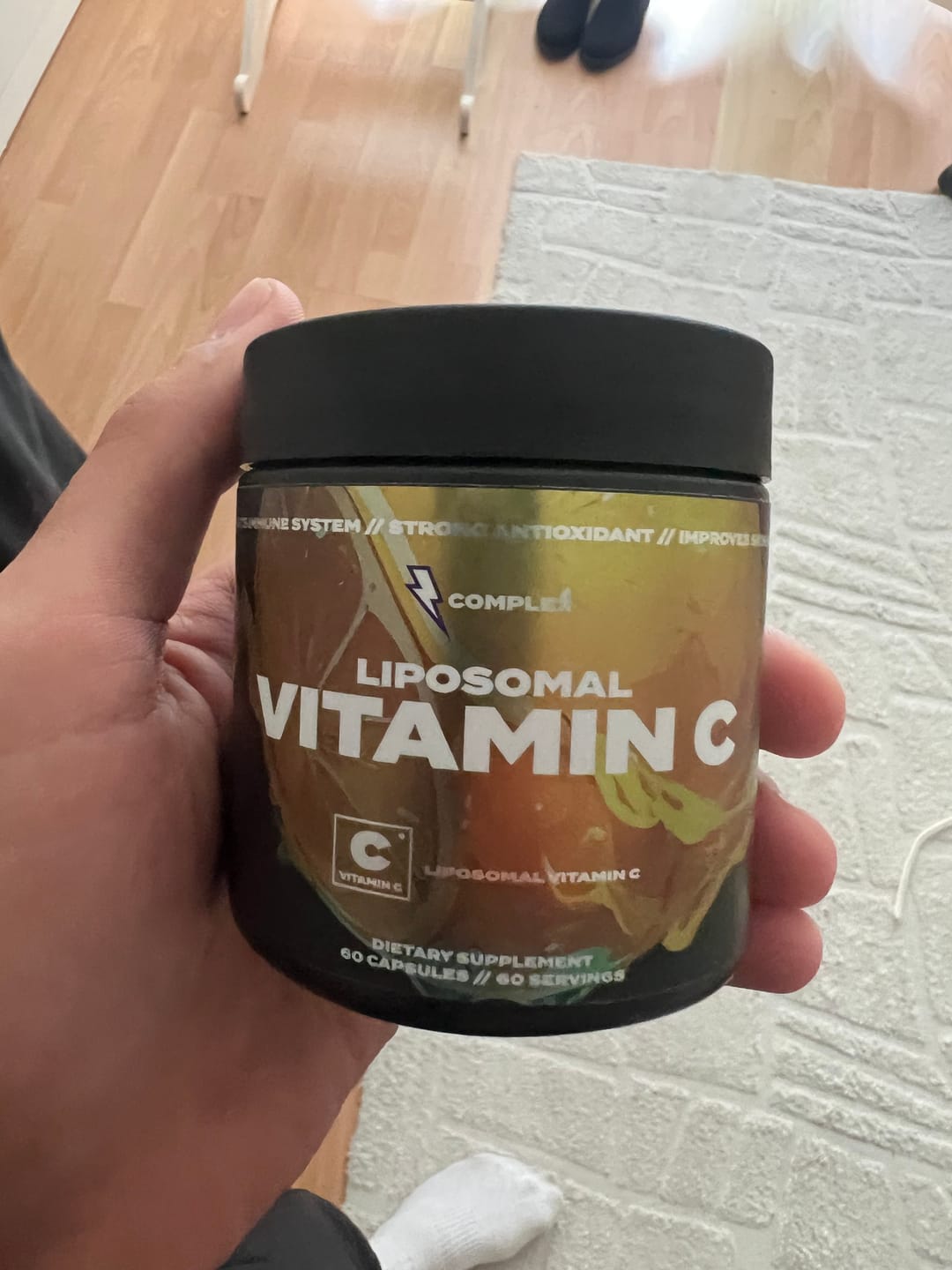 Customer photo review of Liposomal Vitamin C