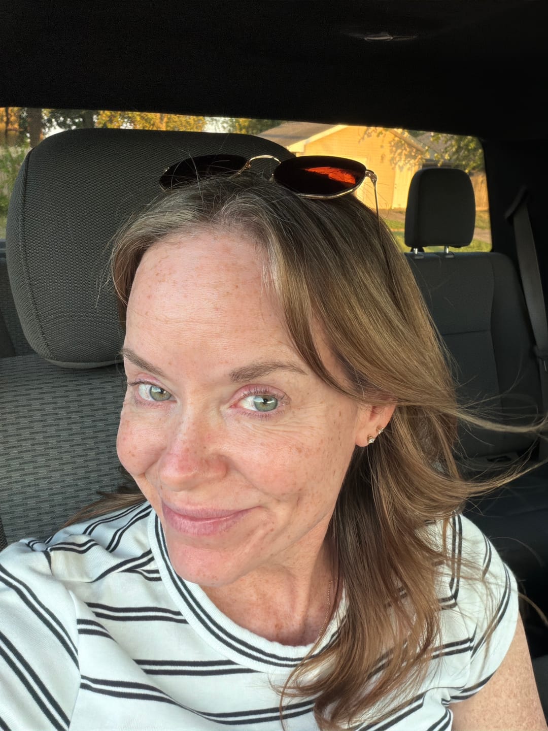 Customer photo review of Weightless Volumizing Shampoo & Conditioner (Travel Size Set)