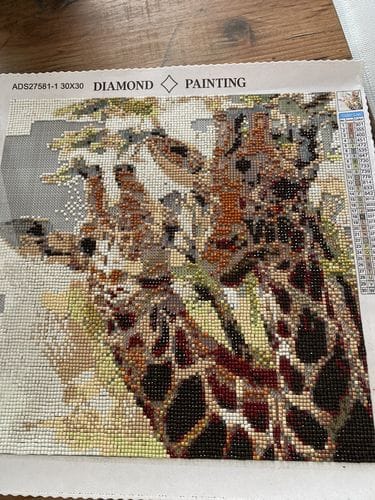 Customer photo review of Sea Turtle with Fish | Diamond Painting Kit