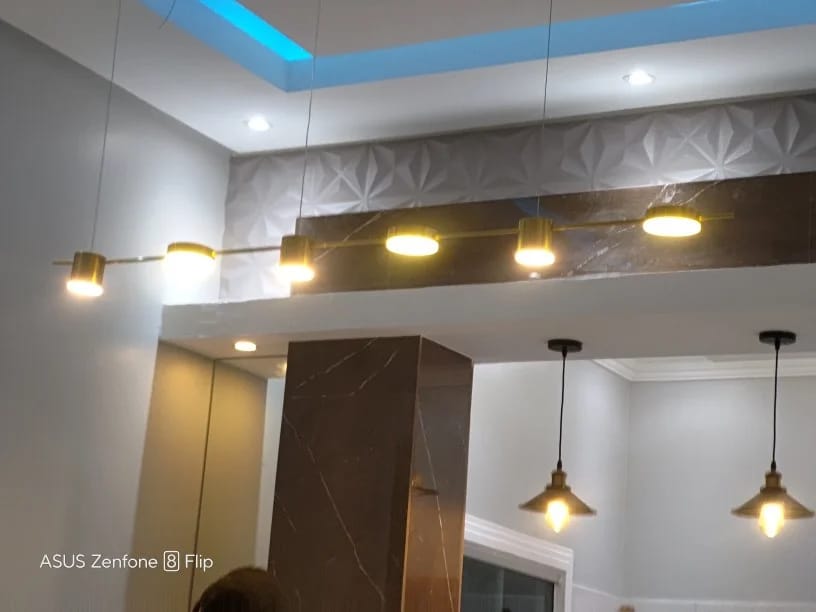 Customer photo review of Bar Pendant Light for Dining Table, 3 to 6 Spots, 150 cm