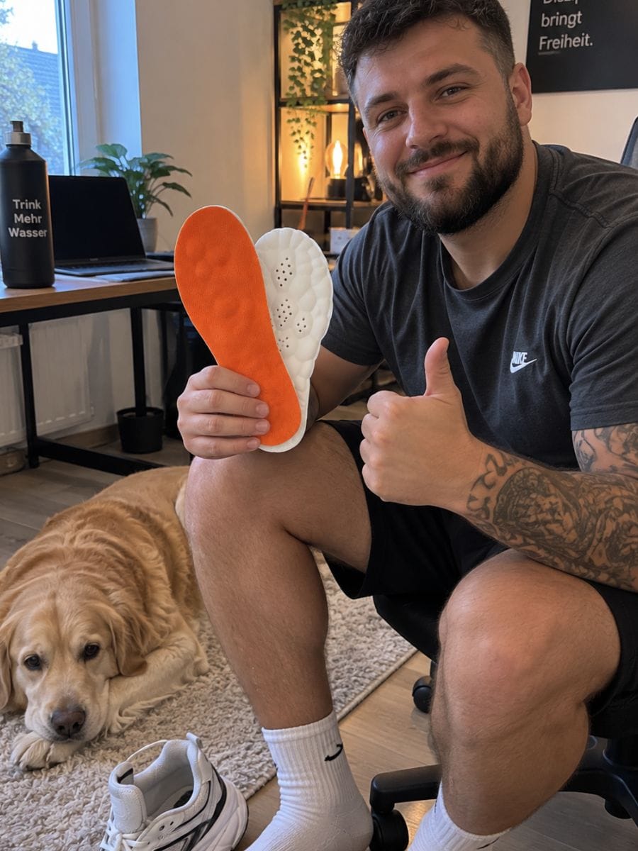 Customer photo review of Komfort-Einlegesohlen mit Stoßdämpfung