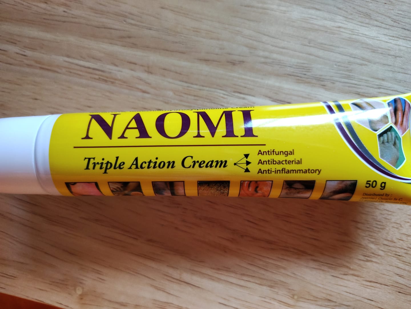 Customer photo review of NAOMI Cream ready for shipping