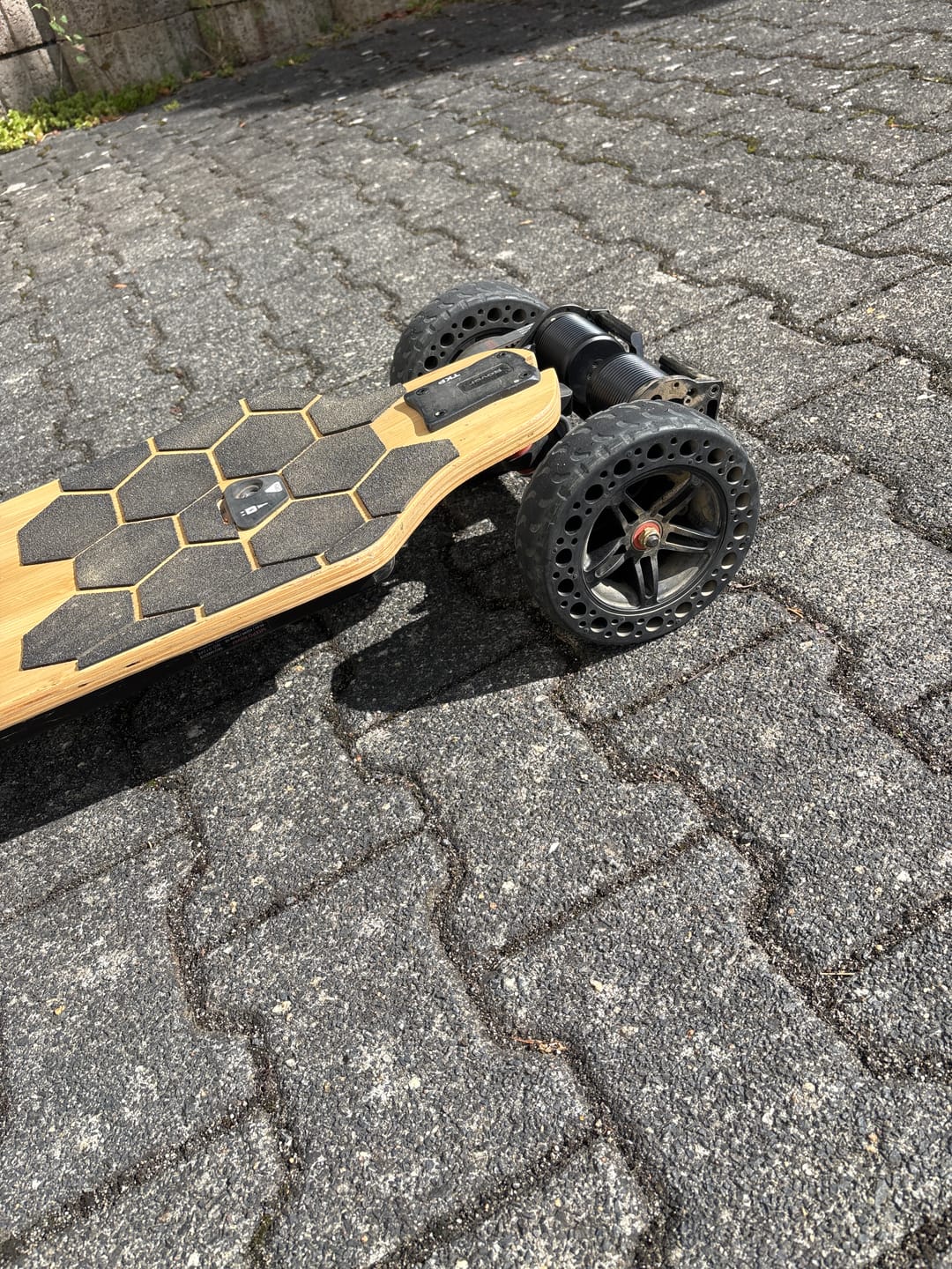 Customer photo review of MEEPO 160 x 50 All Terrain Honeycomb Wheels