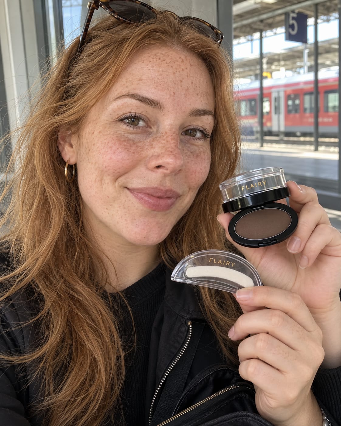 Customer photo review of Flairy Brow Stamp Se