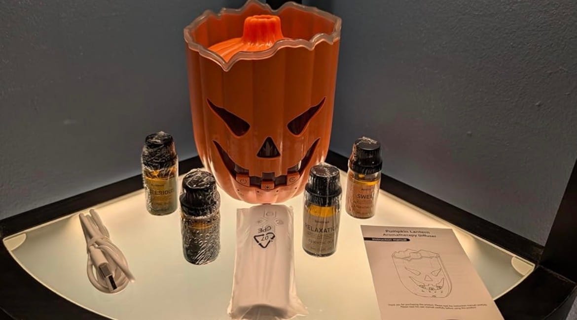 Customer photo review of Humidificador Calabaza