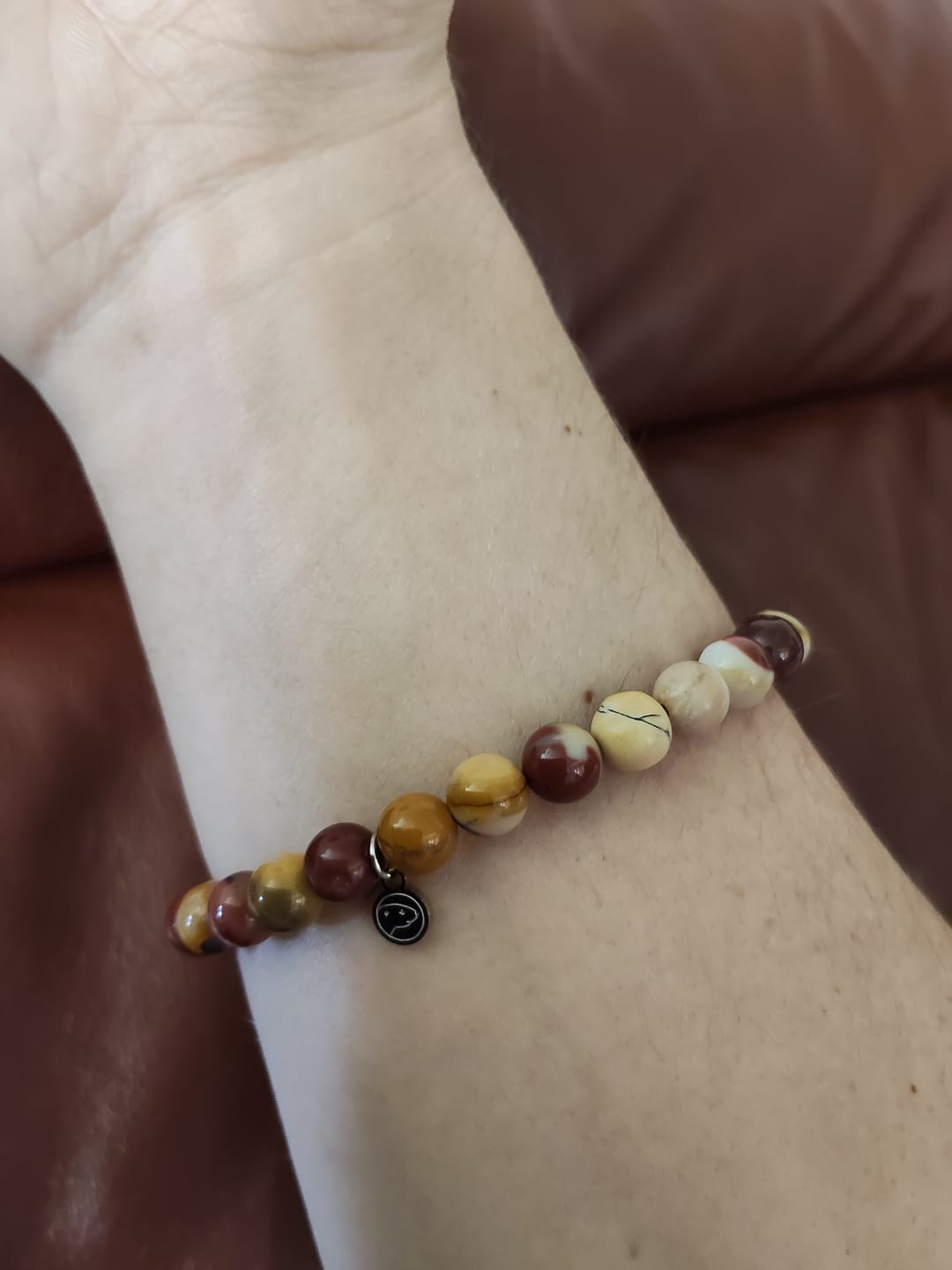 Customer photo review of Mookaite Bracelet