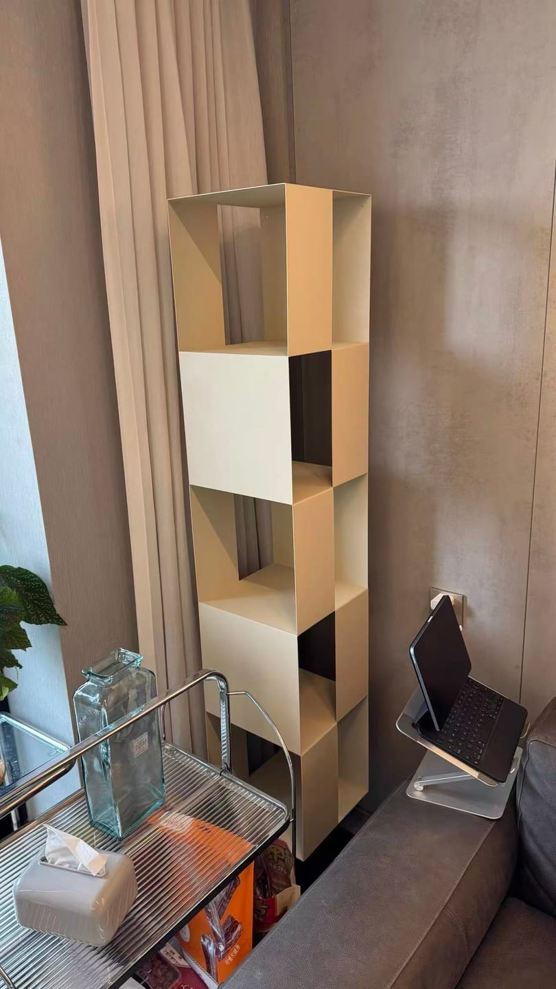 Customer photo review of KKUSO METAL SHELF - CUBI ALMOND MILK