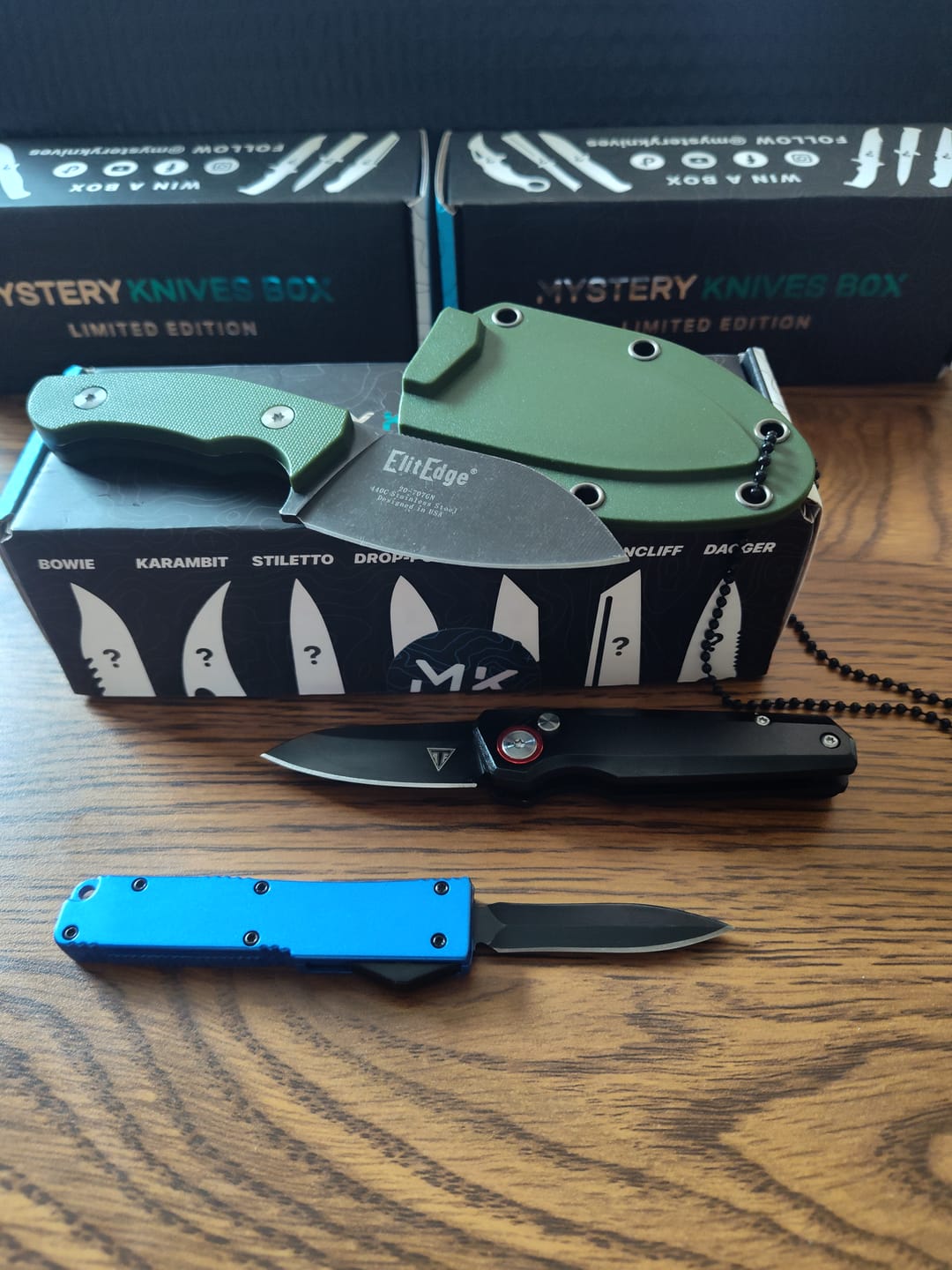 Customer photo review of MINI KNIVES MYSTERY BOX™