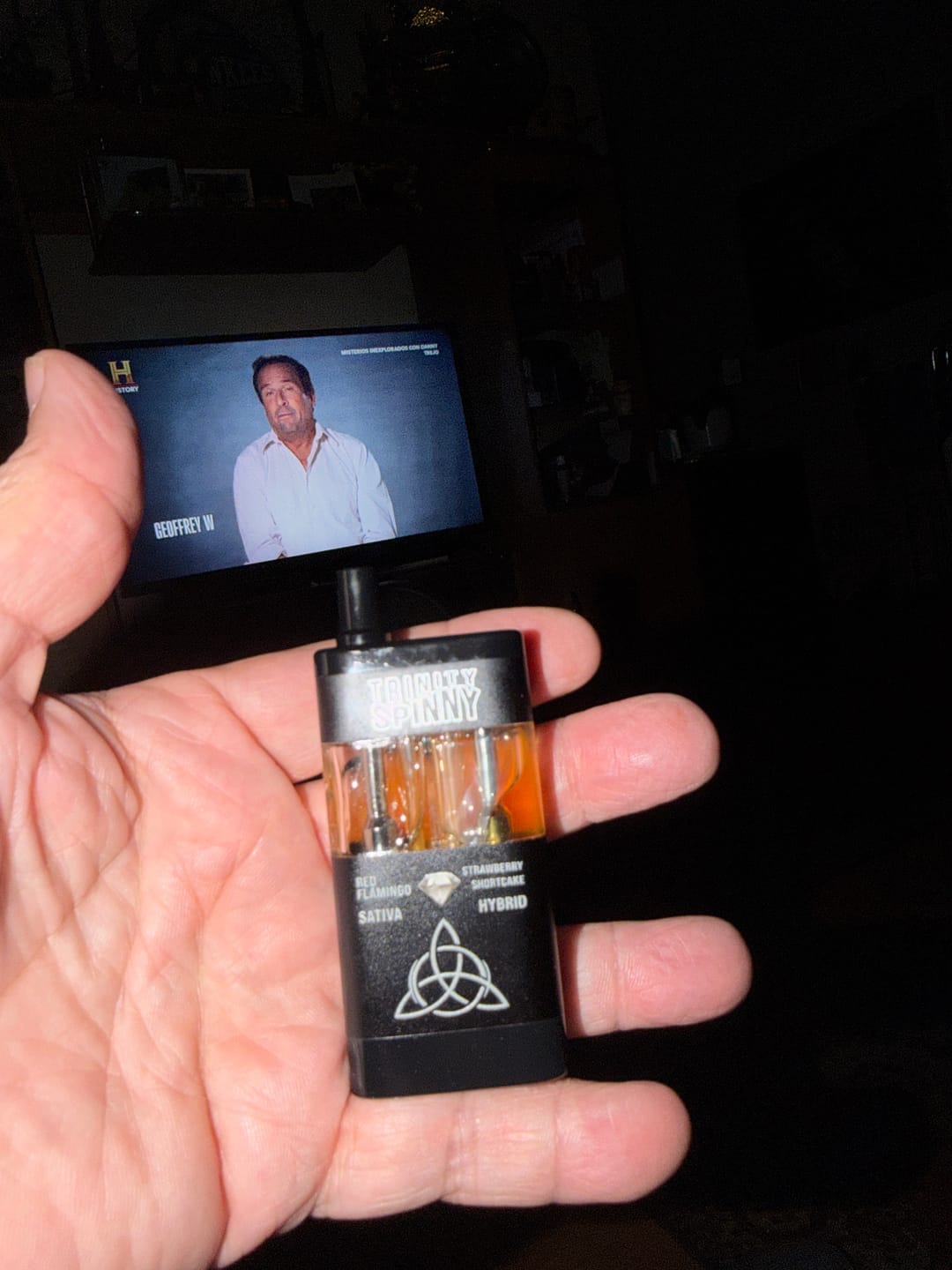 Customer photo review of Trinity 6gm Spinny Titanium Edition THCP, Liquid Diamond