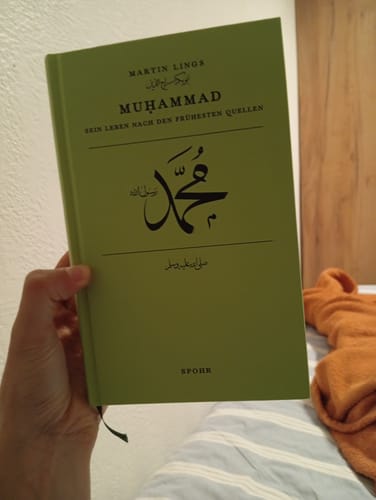 Customer photo review of Muhammad - sein Leben nach den Frühesten Quellen