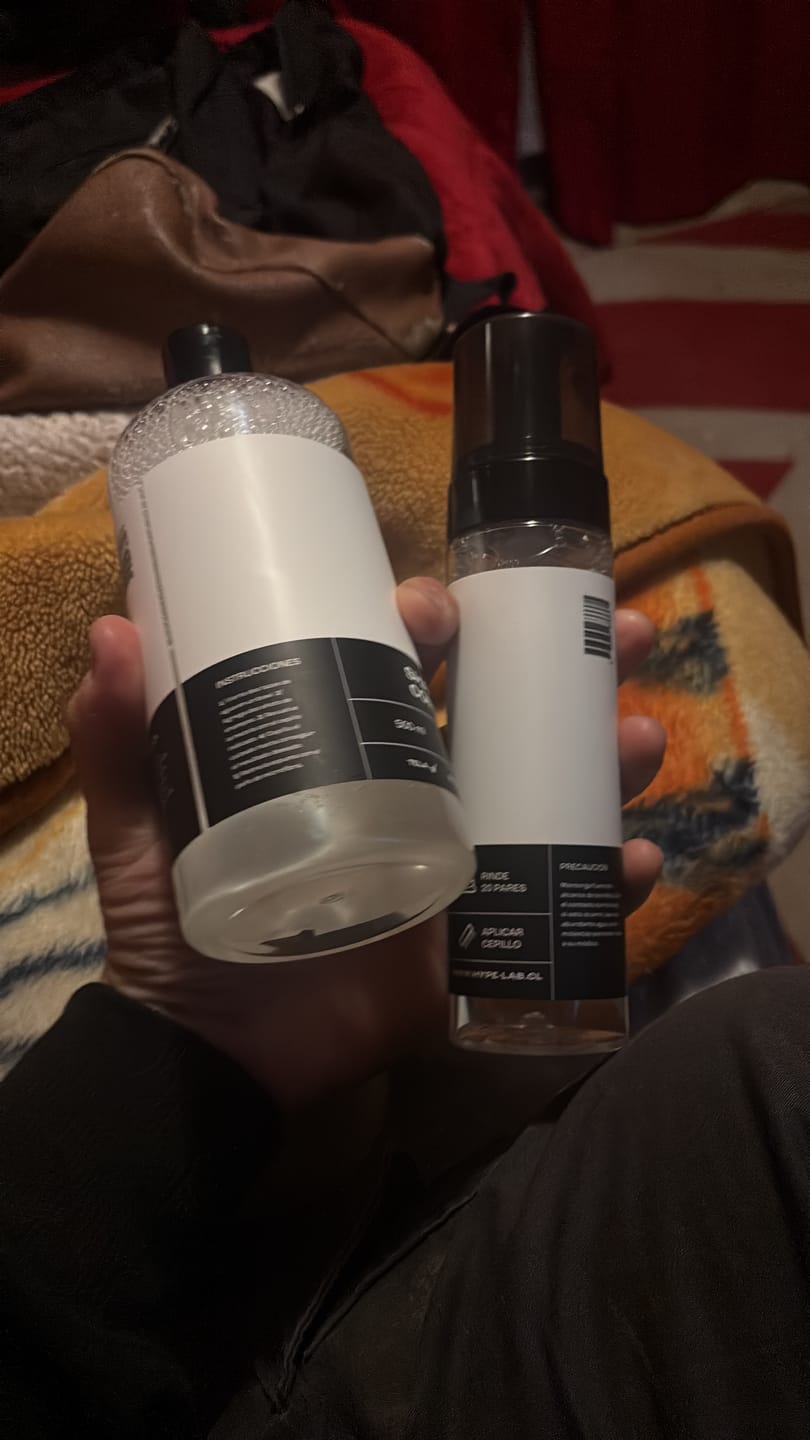 Customer photo review of Shampoo Espuma 180ml.