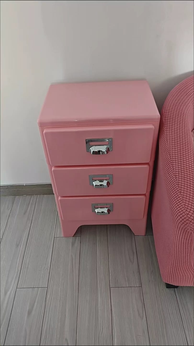 Customer photo review of KKUSO ABS 3-DRAWER CABINET - MILO SOFT PINK