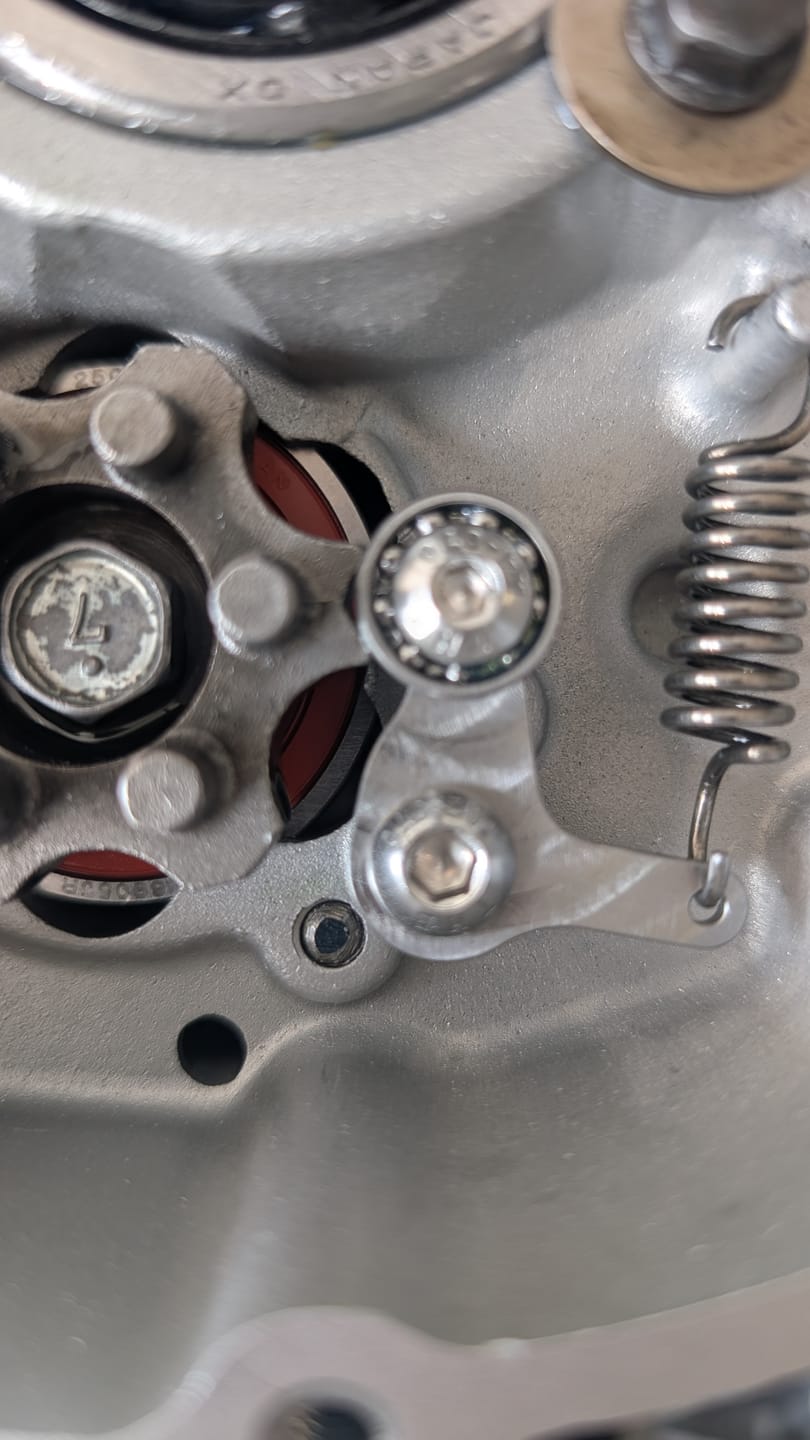Customer photo review of 1987-2004 KX500 Shift Detent Arm Kit 13236-1188