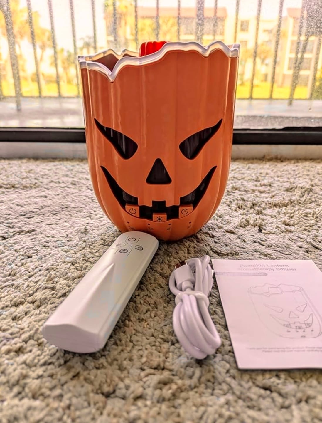 Customer photo review of Pumpkin Humidifier