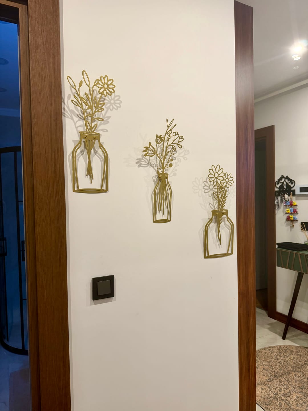 Customer photo review of Spring Flowers Metal Duvar Tablosu