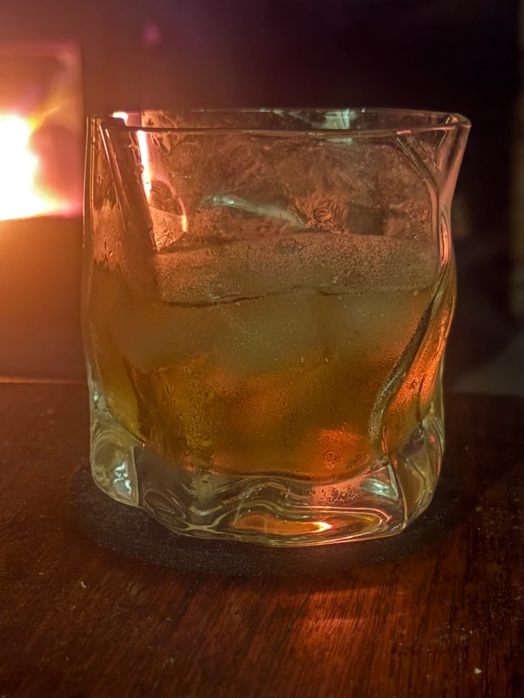 Customer photo review of M&B Whisky Wave Glass Set