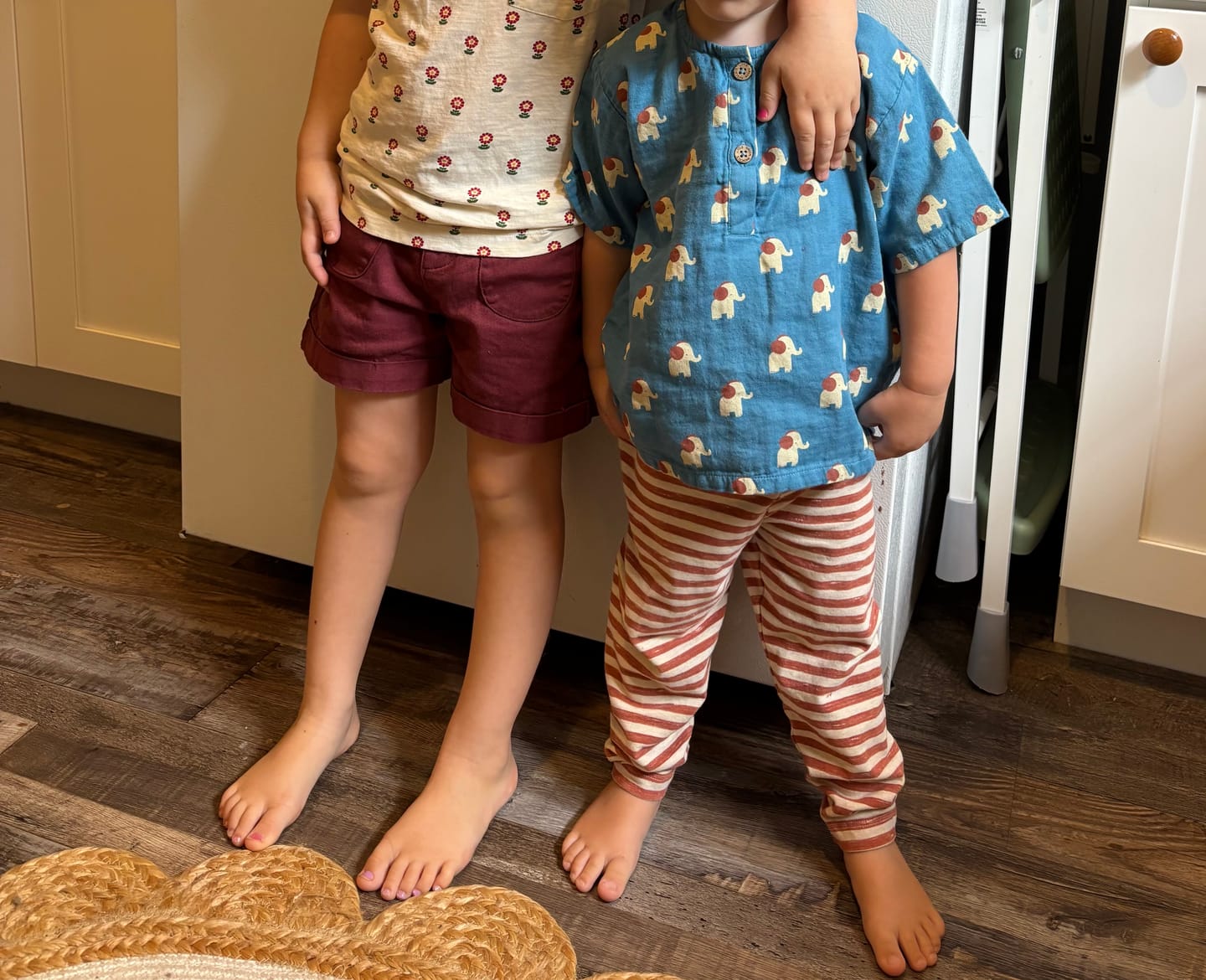 Customer photo review of Blue Elephants Loose Fit Short Sleeve Henley Top