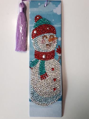 Customer photo review of Artful Designs | Diamond Painting Bookmarks