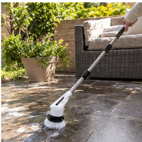 Customer photo review of CleanPro 360 | Brosse de nettoyage rotative électrique sans fil 9 en 1