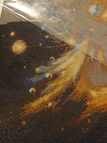 Customer photo review of A Journey through Time | Diamond Painting Kit