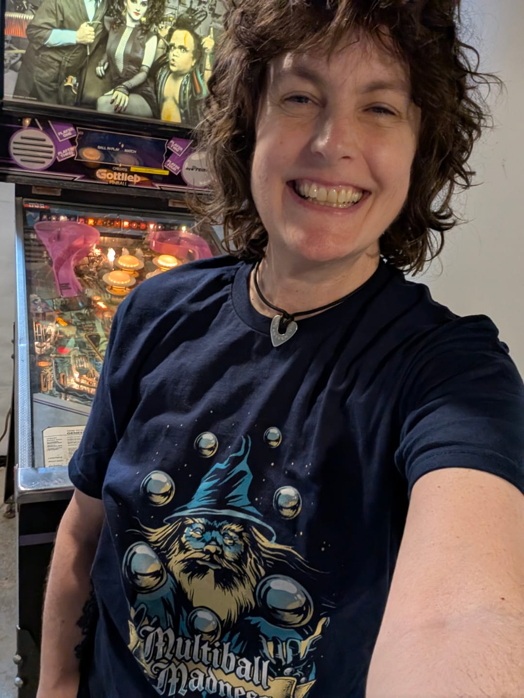 Customer photo review of Multiball Madness T-Shirt