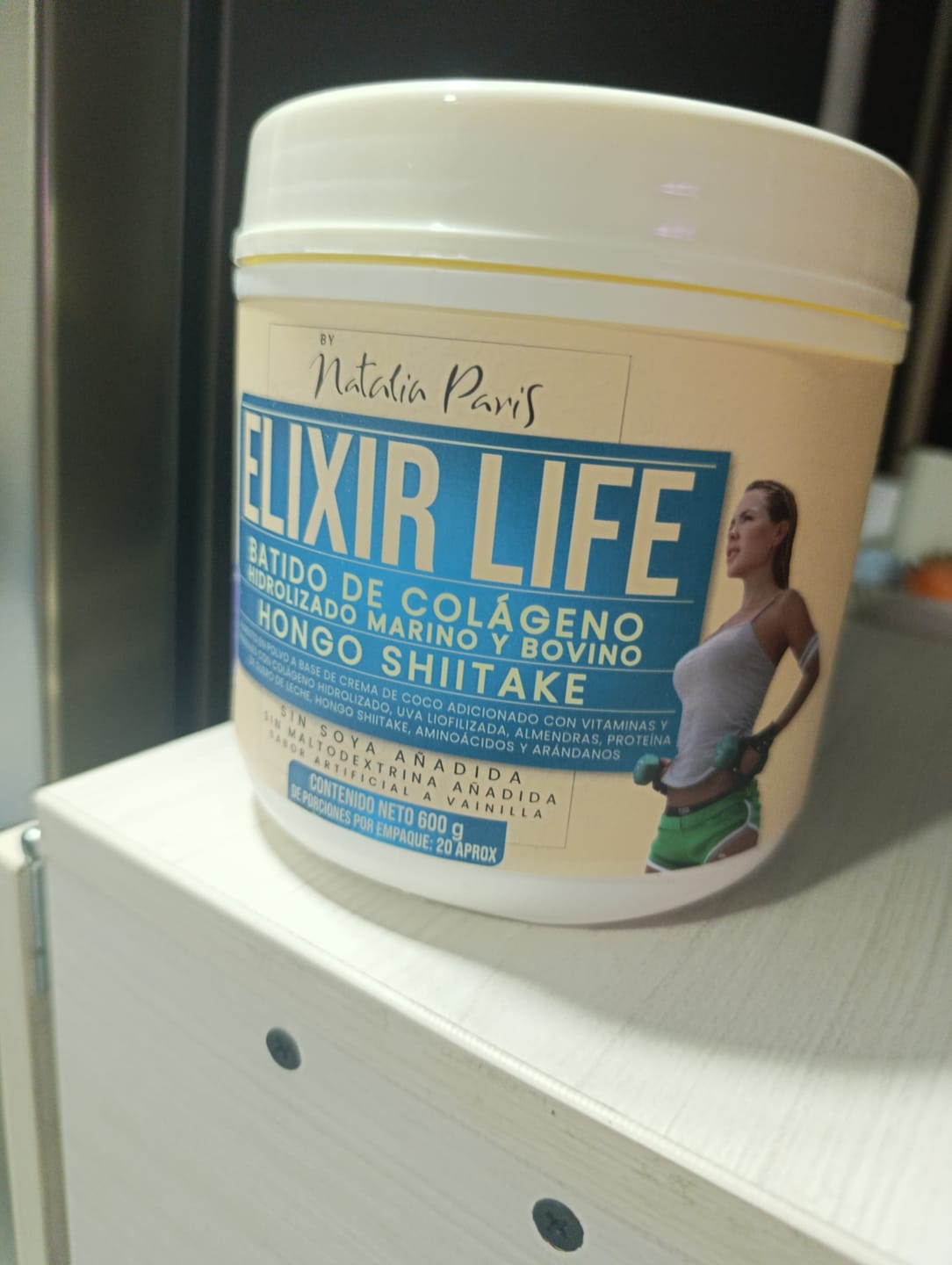 Customer photo review of Batido Elixir Life con Colágeno Marino y Bovino by Natalia Paris x 600 g