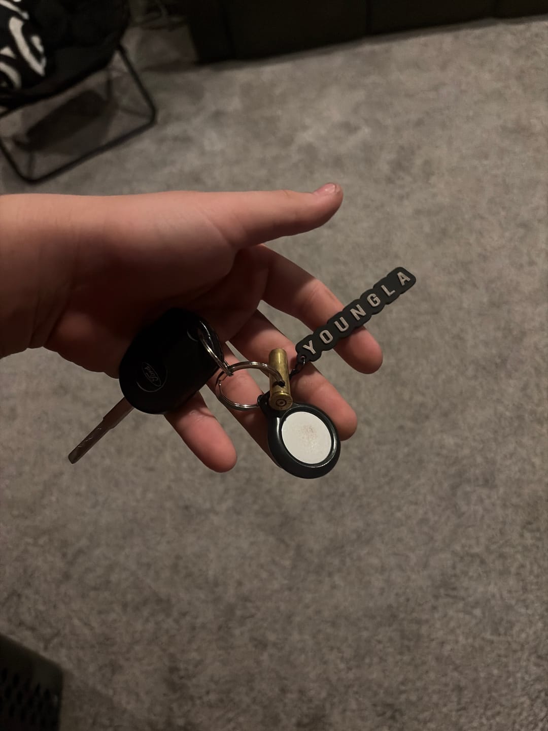 Customer photo review of 931 YoungLA Keychains