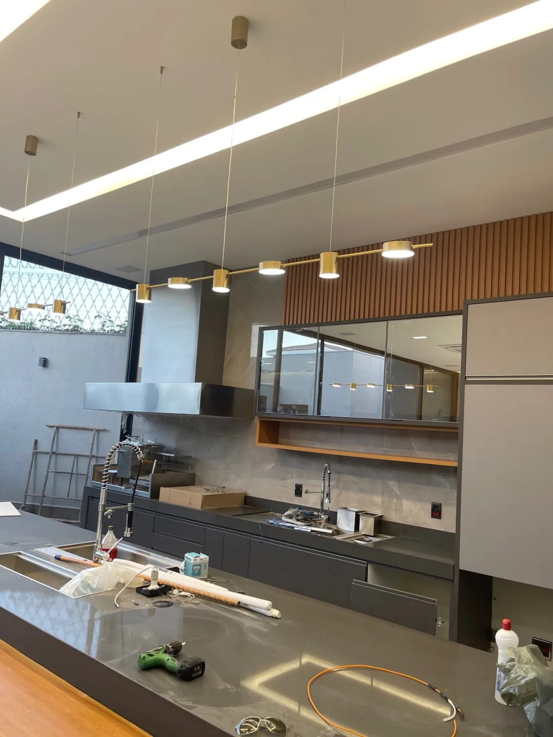 Customer photo review of Bar Pendant Light for Dining Table, 3 to 6 Spots, 150 cm
