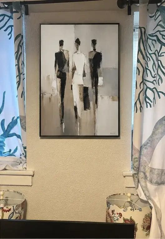 Customer photo review of Passage Forms Portrait Wall Art