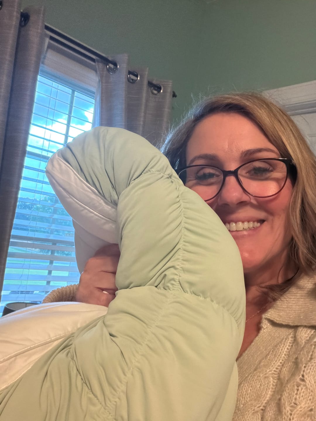 Customer photo review of Puff Pillow