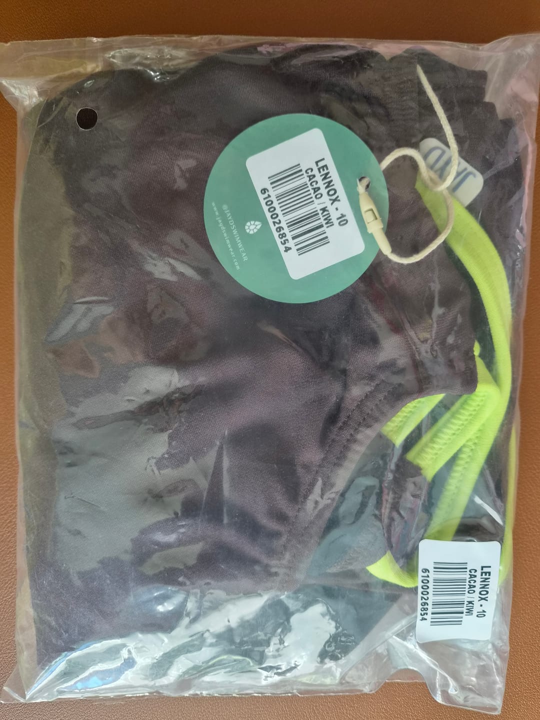 Customer photo review of LENNOX ONE PIECE - Cacao|Kiwi