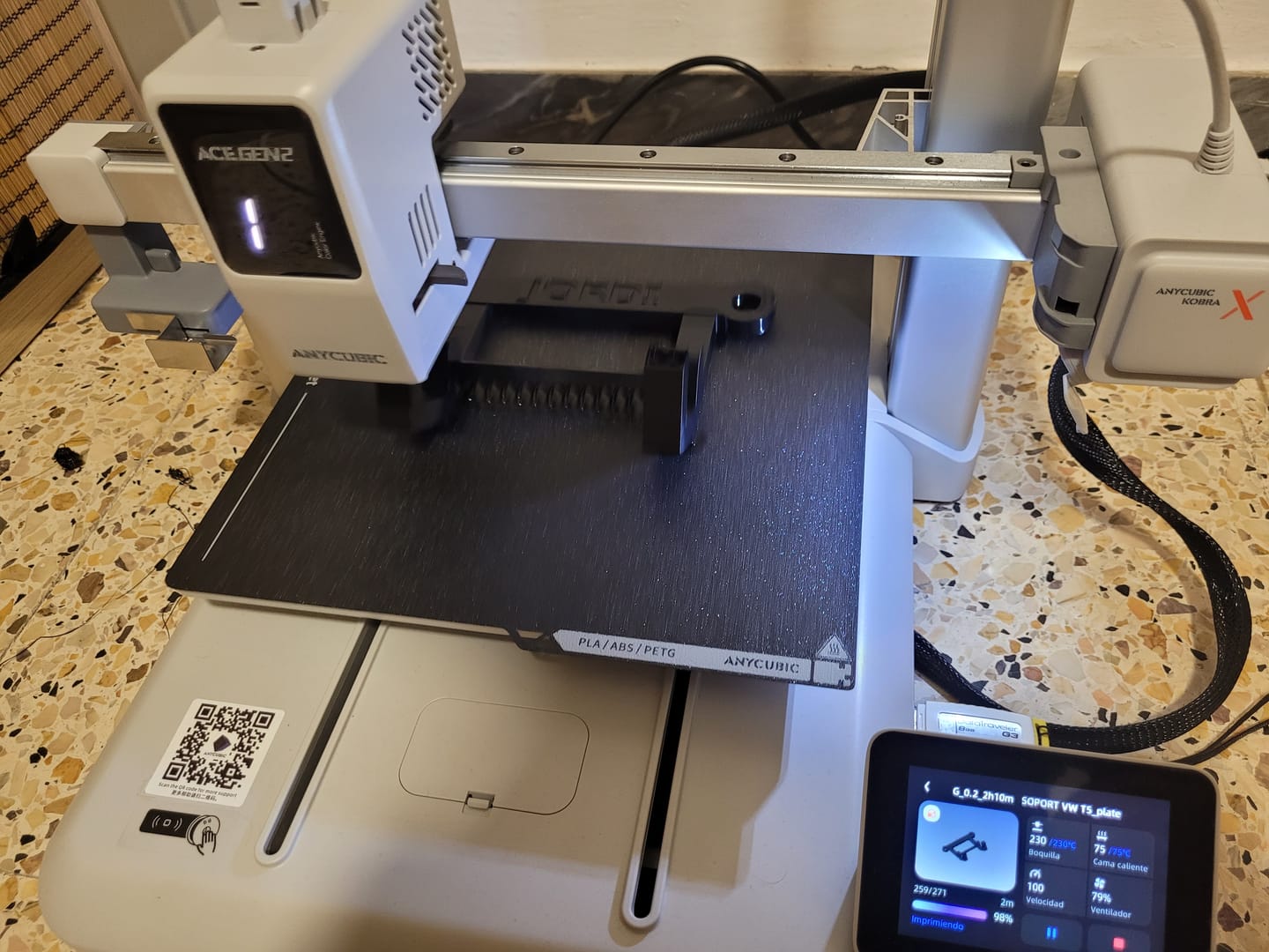 Customer photo review of Anycubic Kobra X