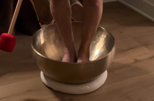 Customer photo review of Himalayas Singing Bowl – For Sound Healing Groups & Long Resonance