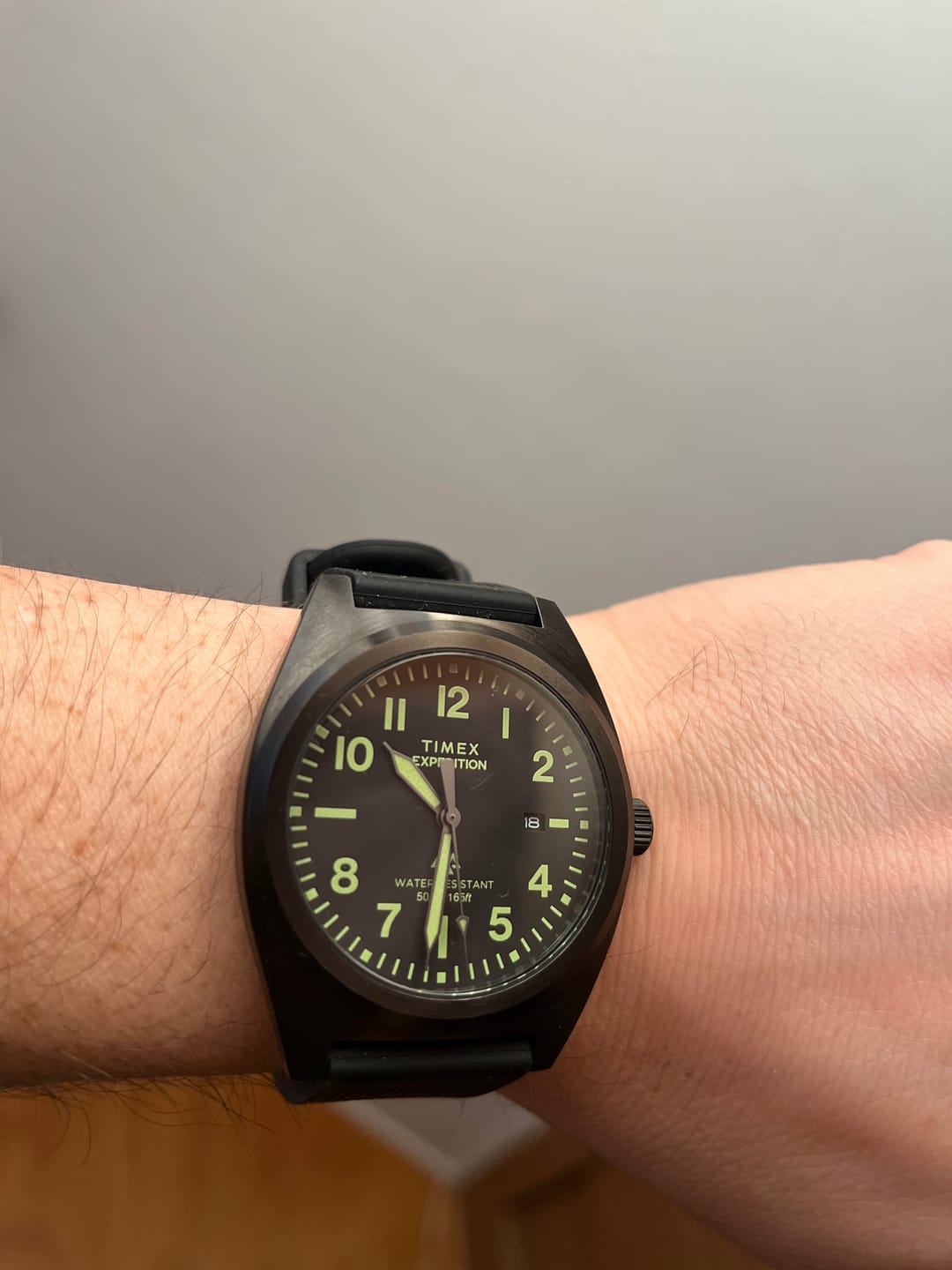 Customer photo review of Reloj Análogo Timex Expedition Capstone TW2Y18100 39 mm