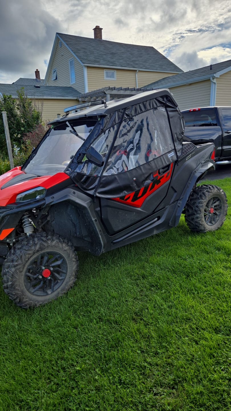Customer photo review of Soft Cab Enclosure For zForce 950 trail/Sport 800 Trail